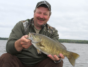 When you're walleye fishing on Green Bay and they aren't biting -- the smallies probably are!
